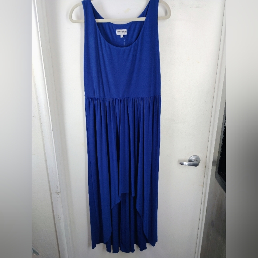 Royal Blue Sleeveless Maxi Dress